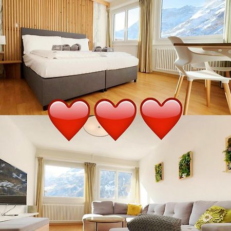 Center, Sauna, View - Haus Linaria Leukerbad Esterno foto