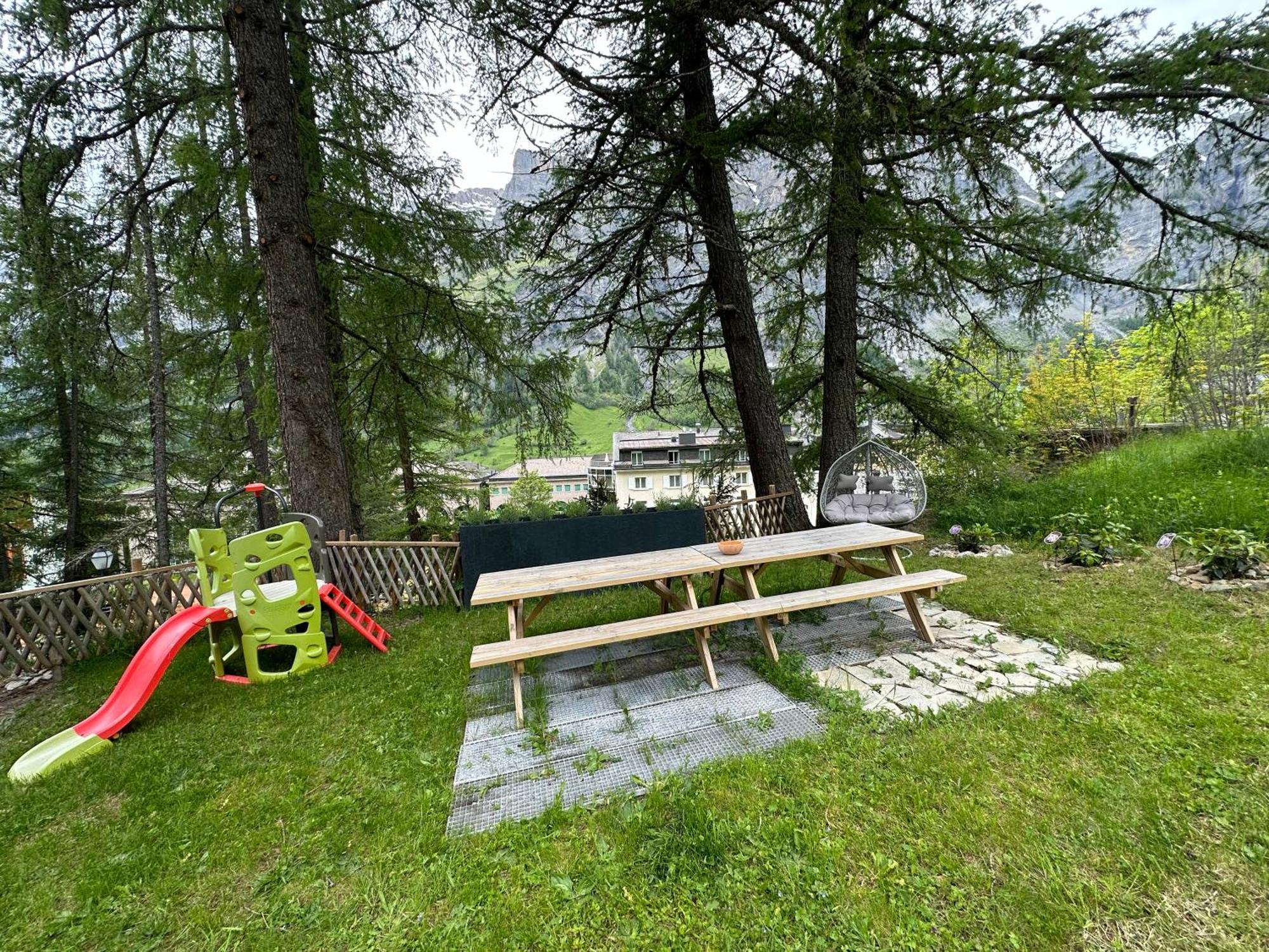 Center, Sauna, View - Haus Linaria Leukerbad Esterno foto