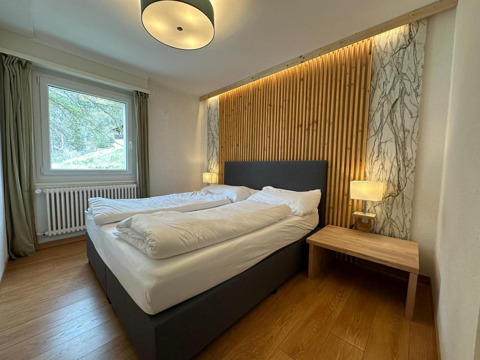 Center, Sauna, View - Haus Linaria Leukerbad Esterno foto
