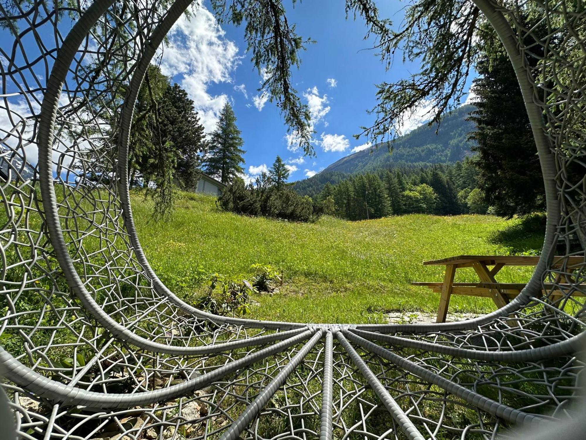 Center, Sauna, View - Haus Linaria Leukerbad Esterno foto