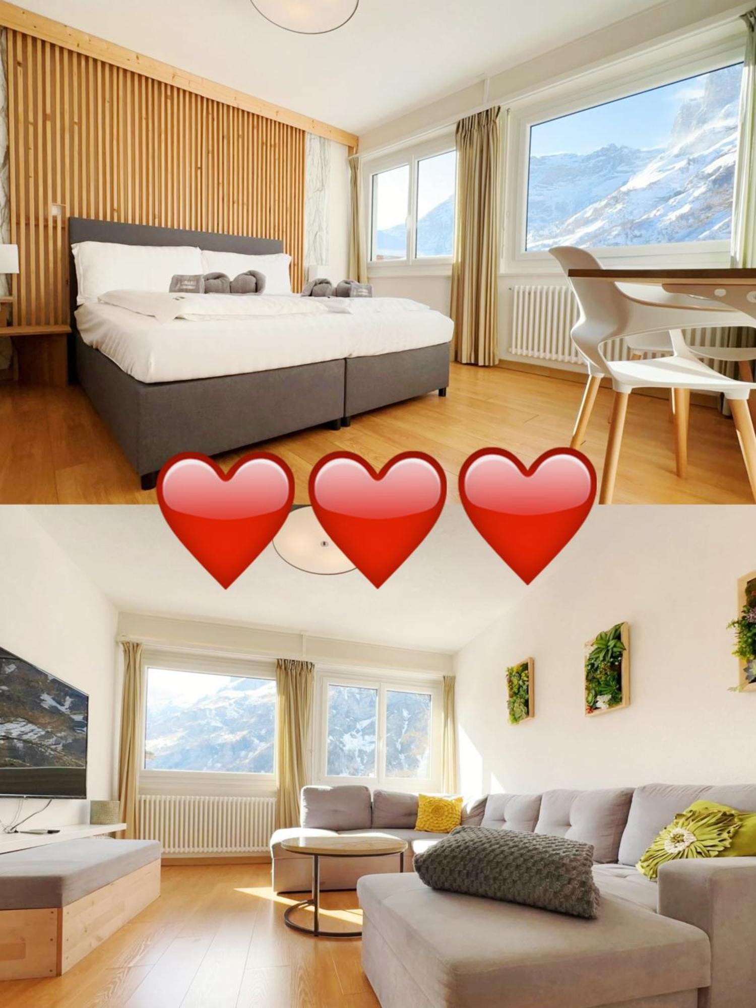 Center, Sauna, View - Haus Linaria Leukerbad Esterno foto